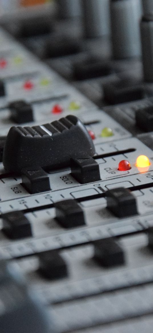 mixer, music, buttons