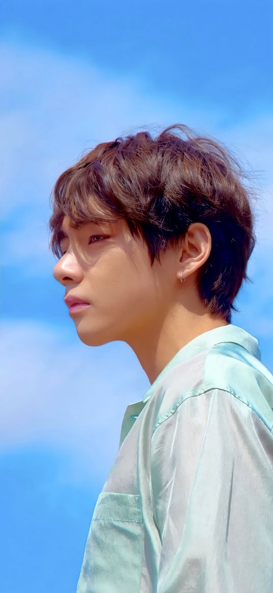 vi, kim taehyung, bts, band, singer, artist, korean, sky