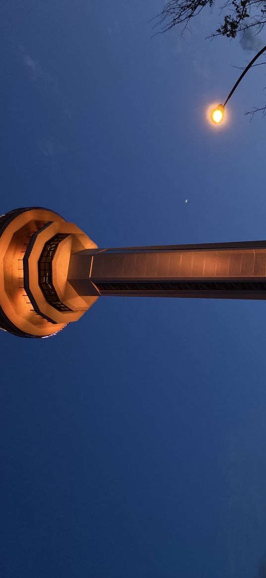 atakule, tower, ankara, turkey, night, lights