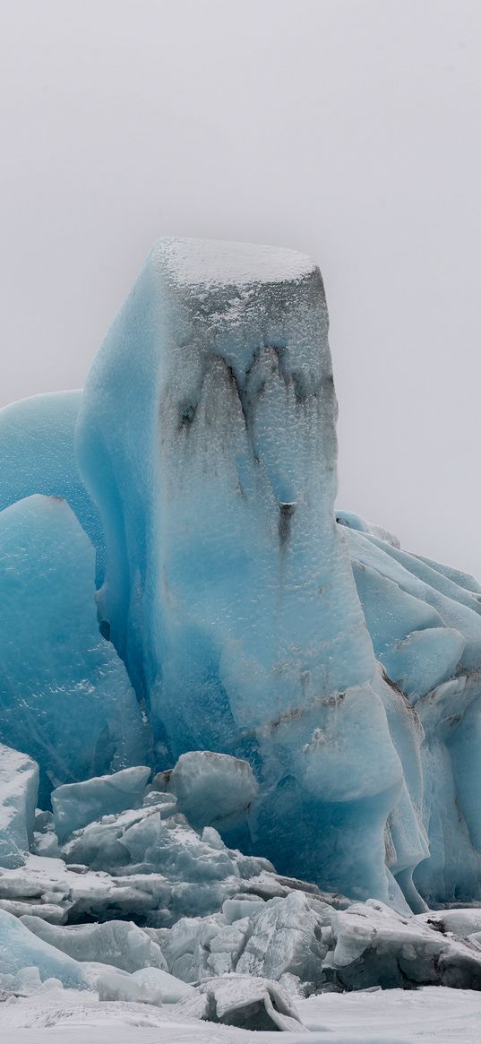 glacier, ice, snow, winter, alaska