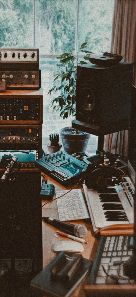 recording studio, instruments, music, technique