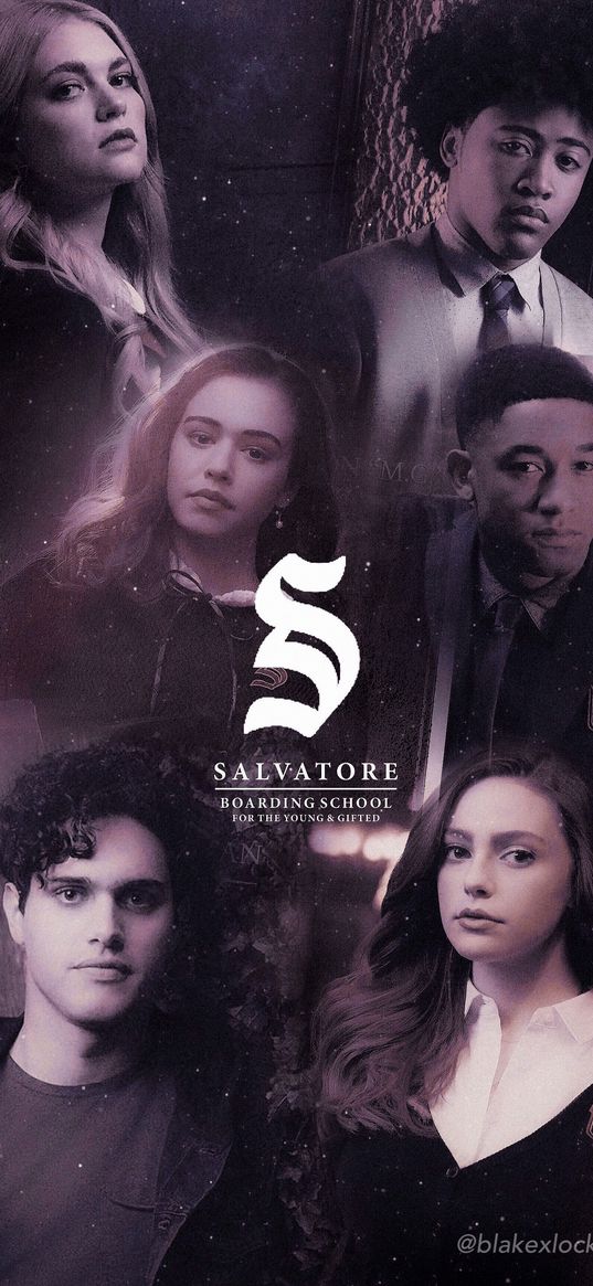 legacies, tv series, characters, poster, dark