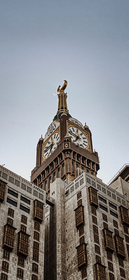 makkah royal clock tower, building, mecca, saudi arabia