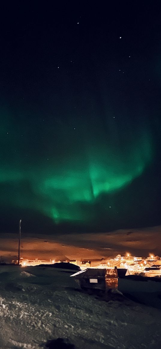 norway, night sky, northern lights