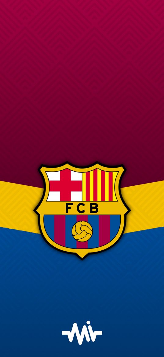 barcelona, football club, coat of arms, symbol, football