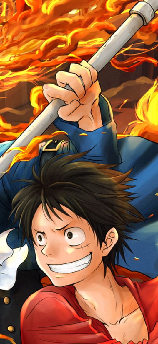 luffy, sabo, one piece, anime, characters, art