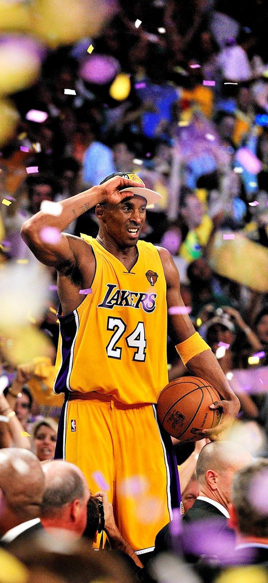 kobe bryant, basketball player, basketball, nba, lakers, spectators, stadium, sports