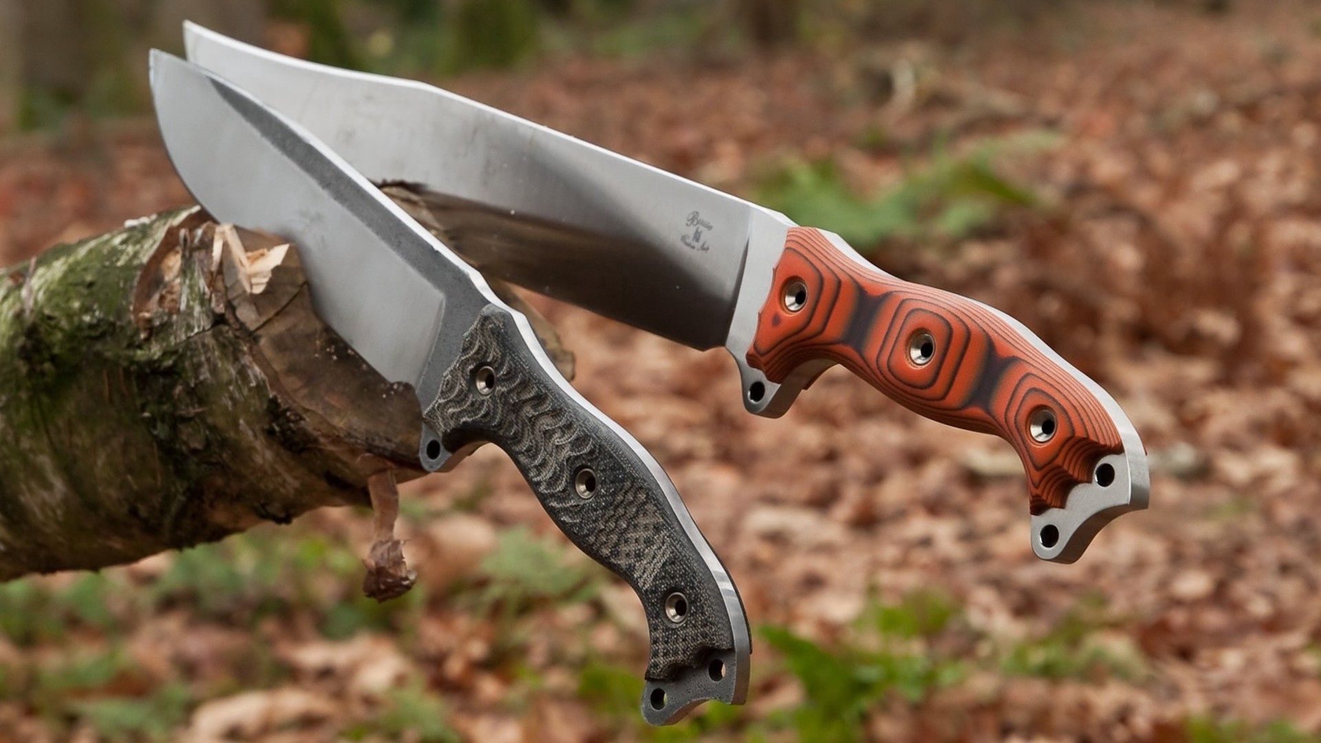 wood, blades, knives, steel, cold