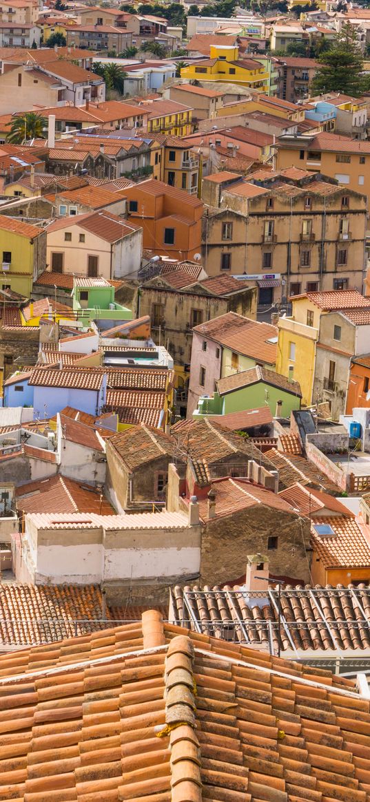 houses, buildings, roofs, tiles