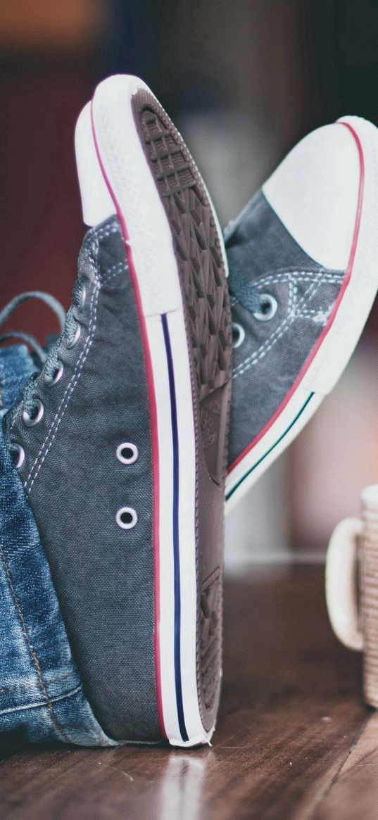 feet, shoes, cup, mood