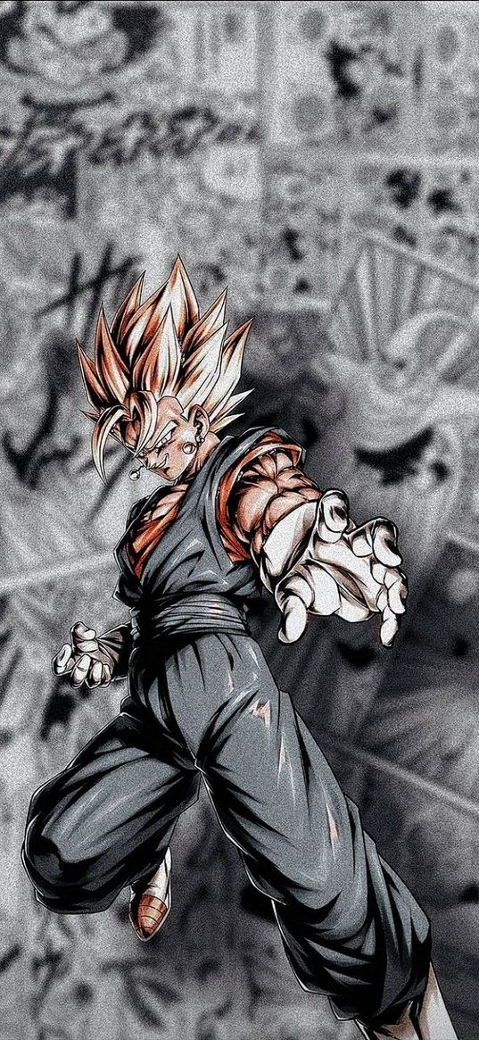 vegeta, dragon ball, anime, fighter, guy, comic, manga, art