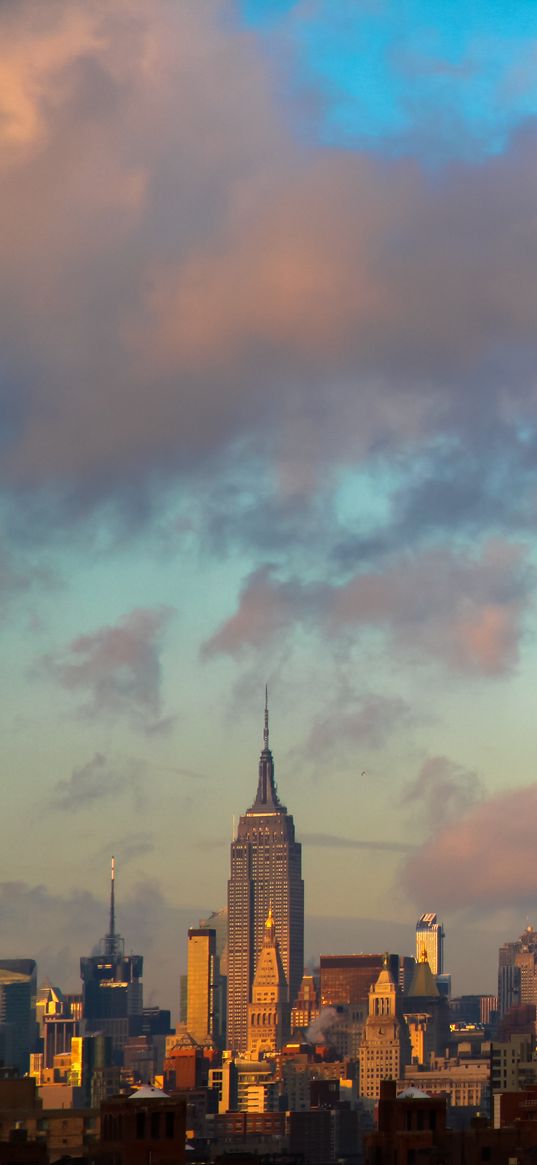 tower, buildings, city, manhattan, new york