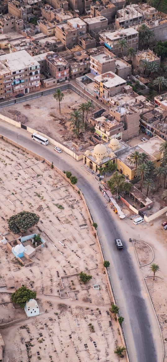 city, road, buildings, tunisia, africa