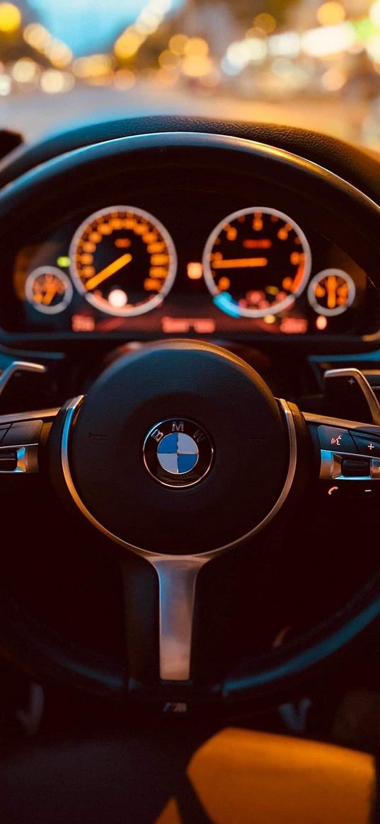 bmw, mpower, car, steering wheel