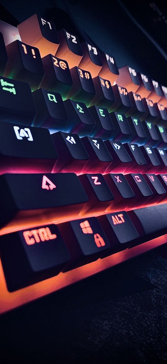 keyboard, rgb, backlight, darkness