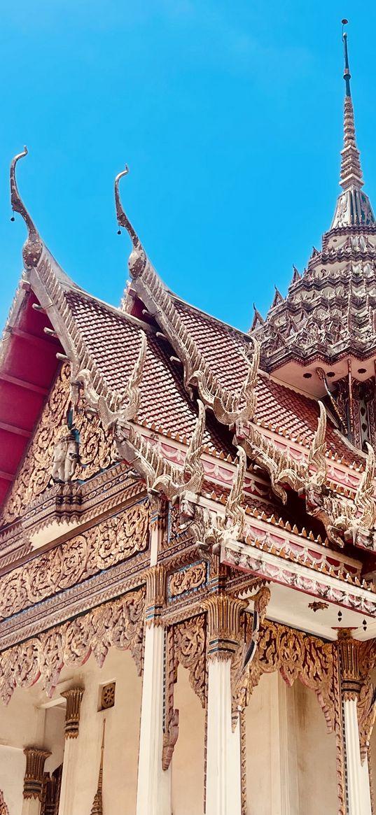 temple, architecture, buddhism, thailand