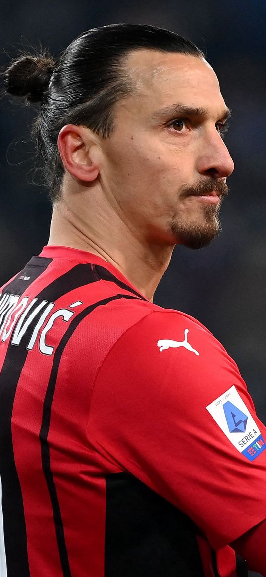 zlatan ibrahimovic, football player, milan, football