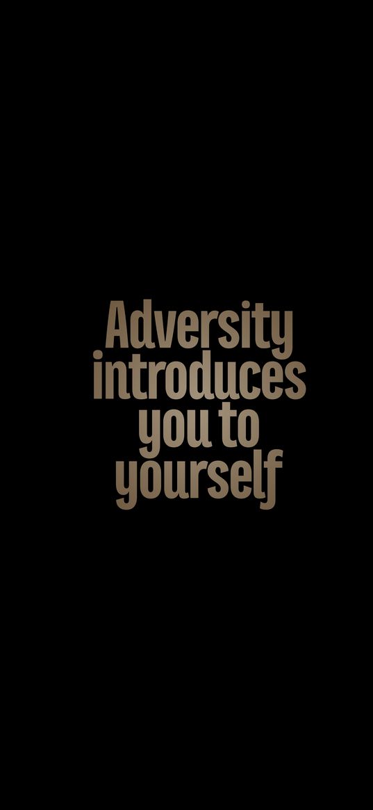 adversity, inscription, wisdom, words