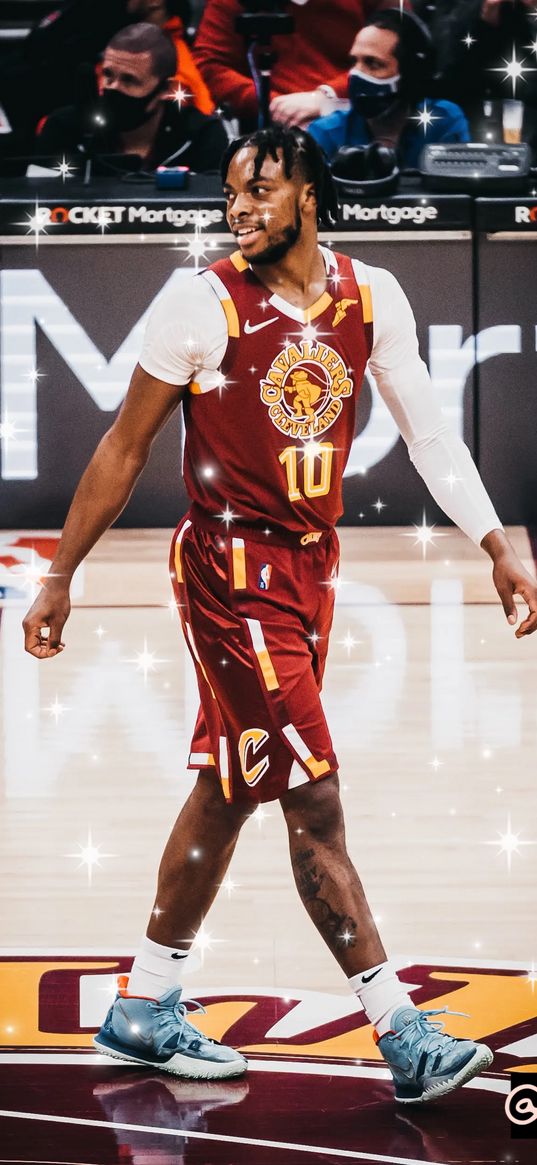 darius garland, cleveland cavaliers, basketball, shine