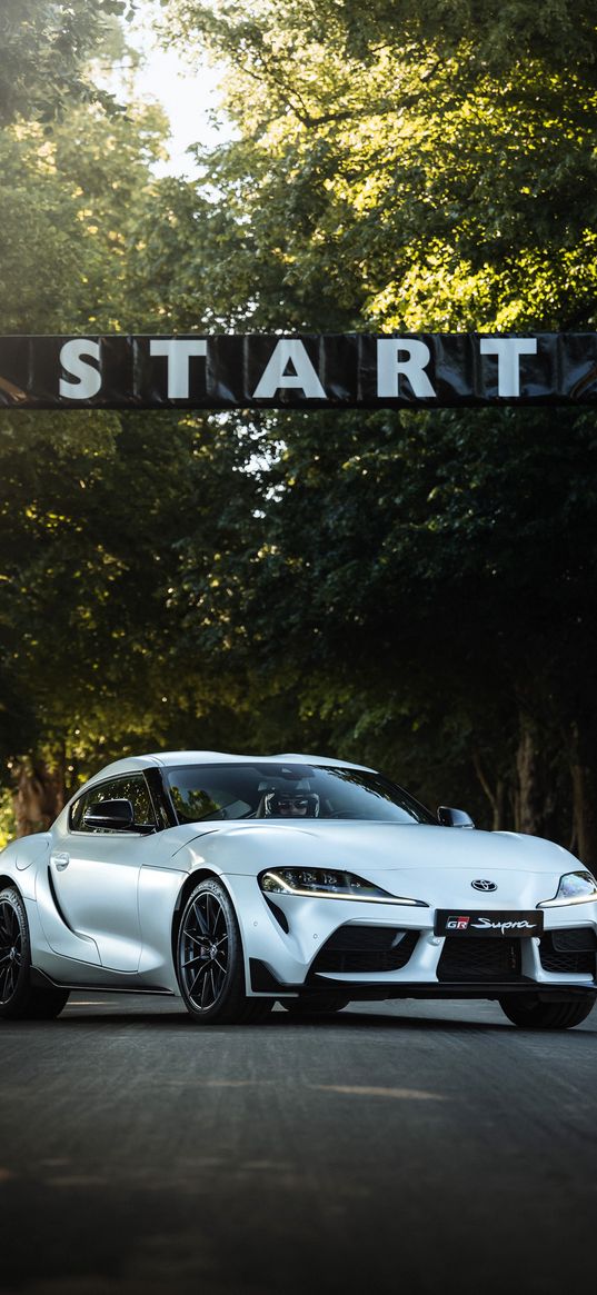 toyota supra, toyota, car, sports car, white