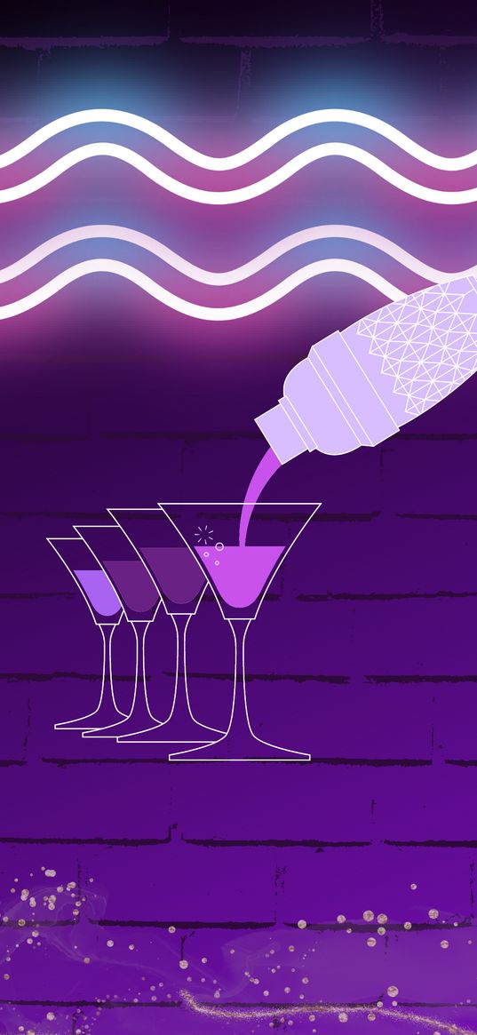 purple, drink, cocktail, art