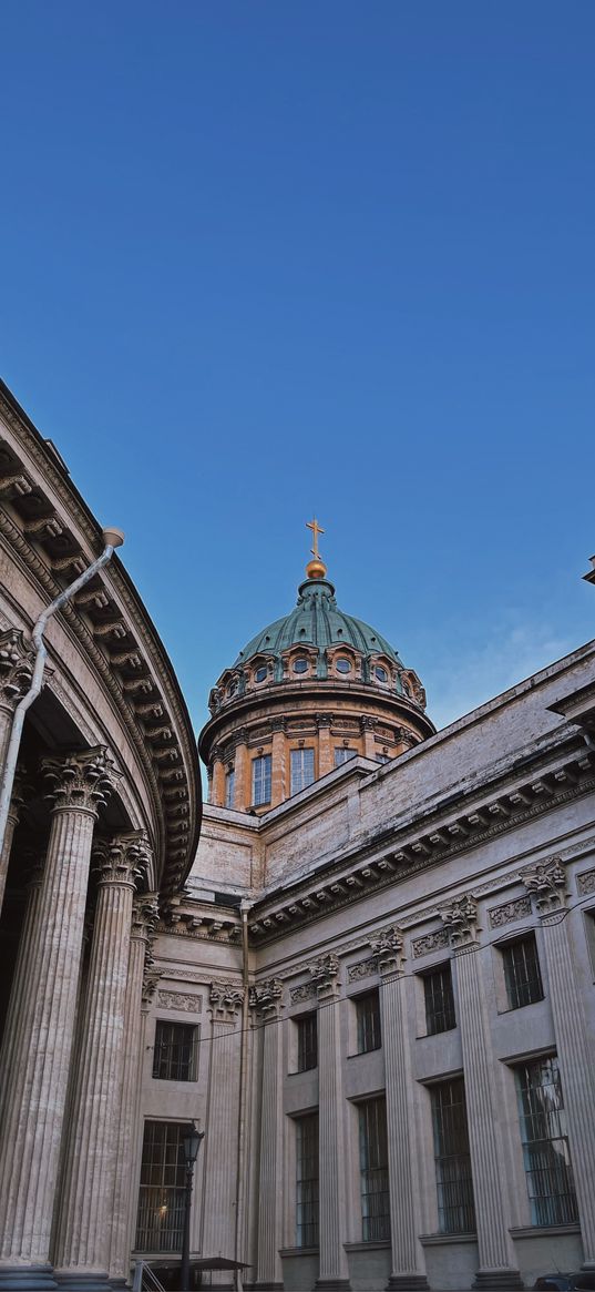 peter, cathedral, saint petersburg, building, architecture