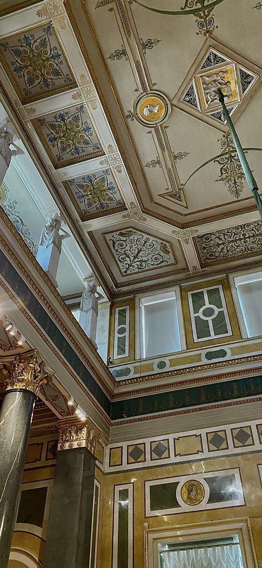 hermitage, palace, marble, architecture, art