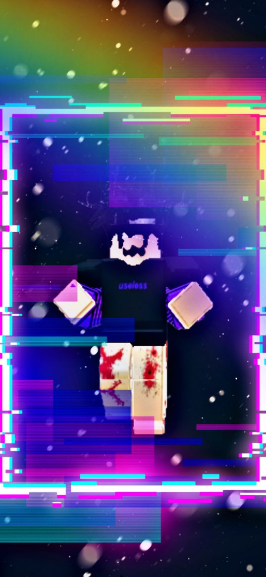 roblox, game, character, frame, portal, pixels, interference, art