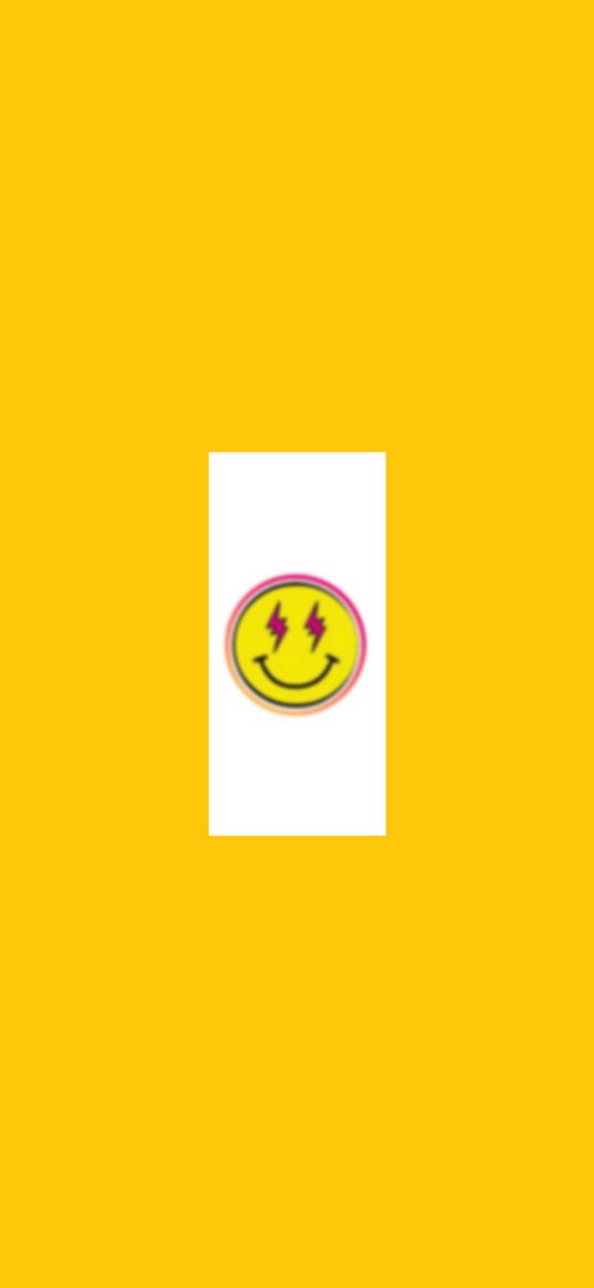 emoji, smiley, lightning, yellow background