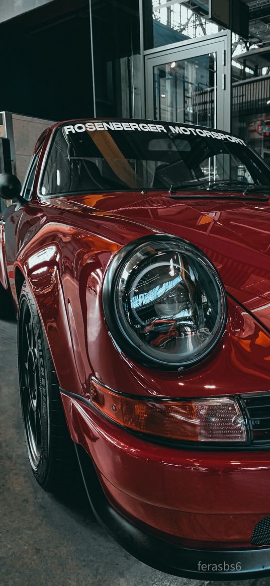 porsche 911, porsche, car, red