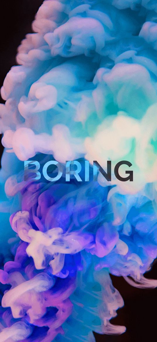 smoke, purple, blue, lettering, boring