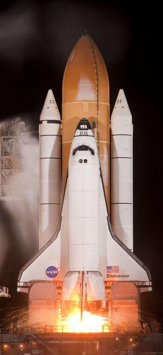 space shuttle, rocket, start, nasa, spaceport