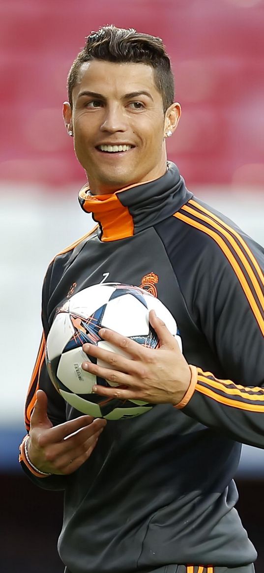 cristiano ronaldo, soccer player, ball, soccer