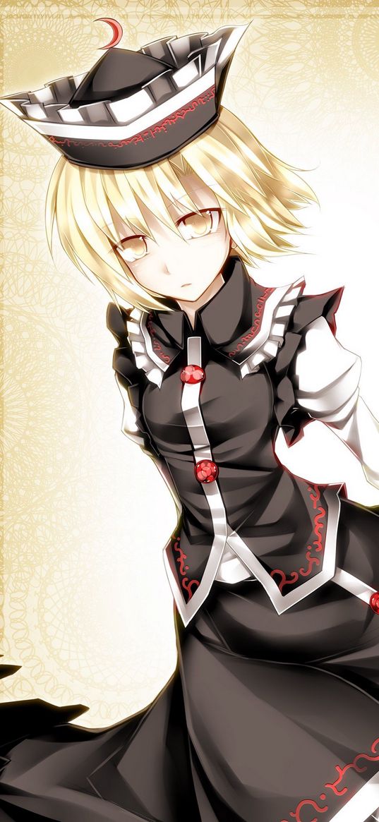 lunasa prismriver, touhou, anime, girl, cartoon, japan