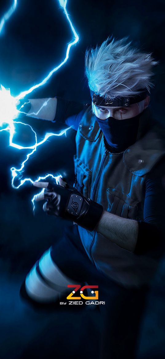 kakashi hatake, naruto, anime, cosplay