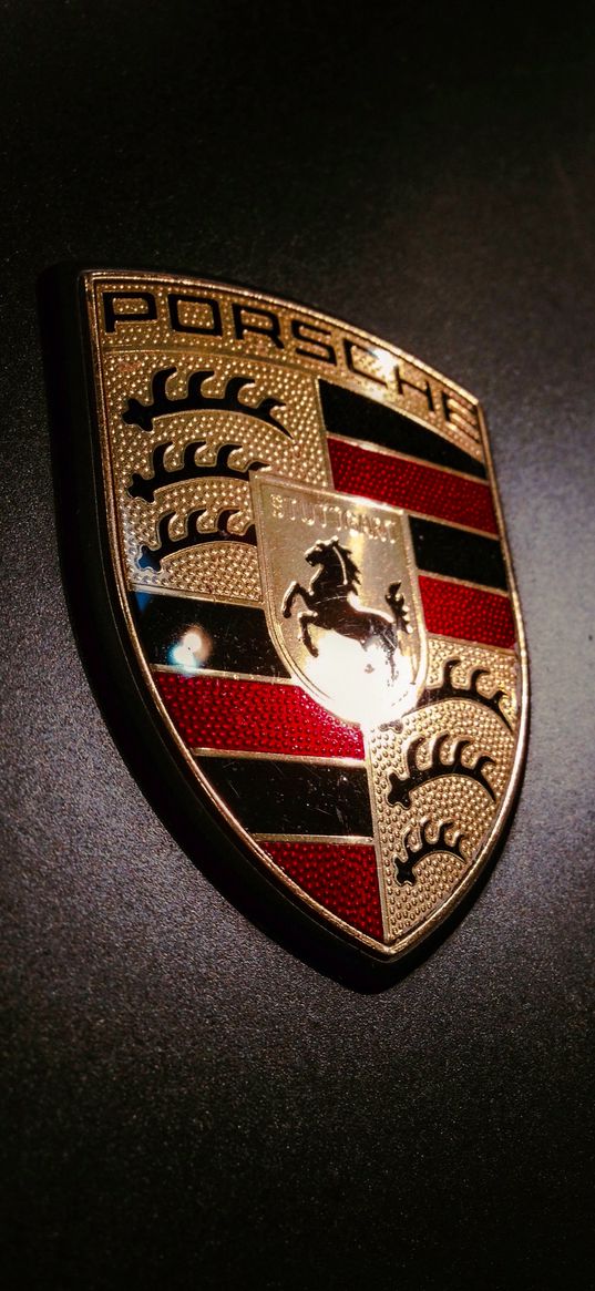 porsche, car.logo, light