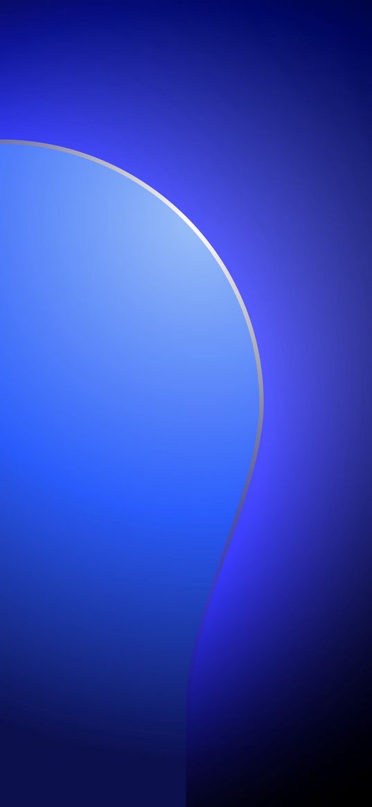 line, shape, gradient, blue background, abstraction