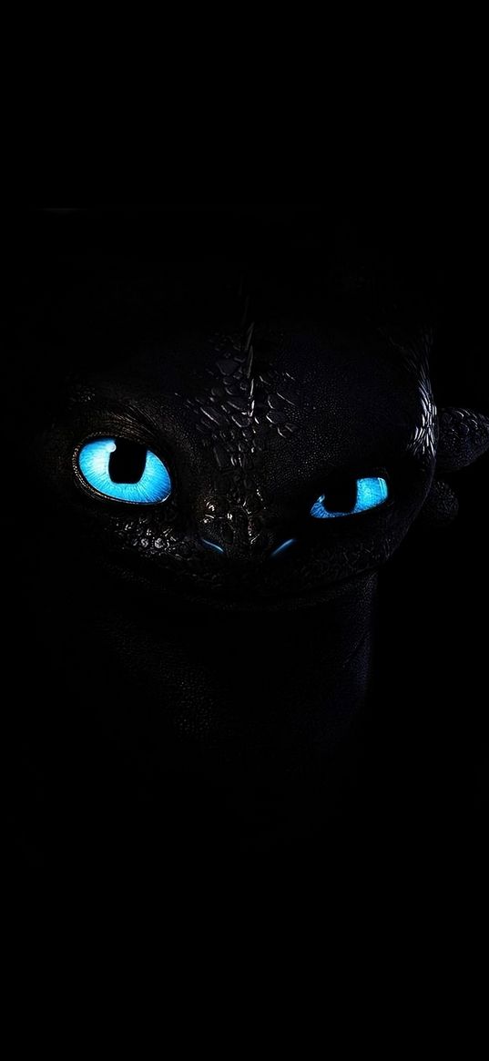 toothless, how to train your dragon, cartoon, dragon, blue eyes, black, cute, art