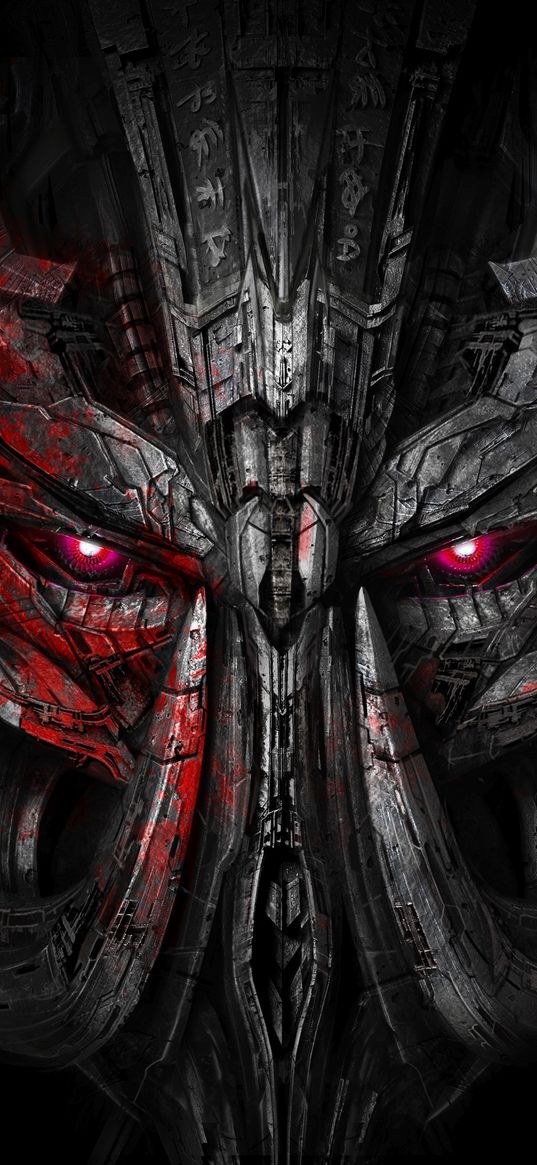 transformers, megatron, decepticon, character, art