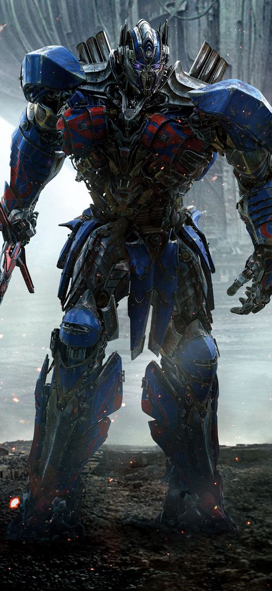 transformers, optimus prime, sword, autobot, film