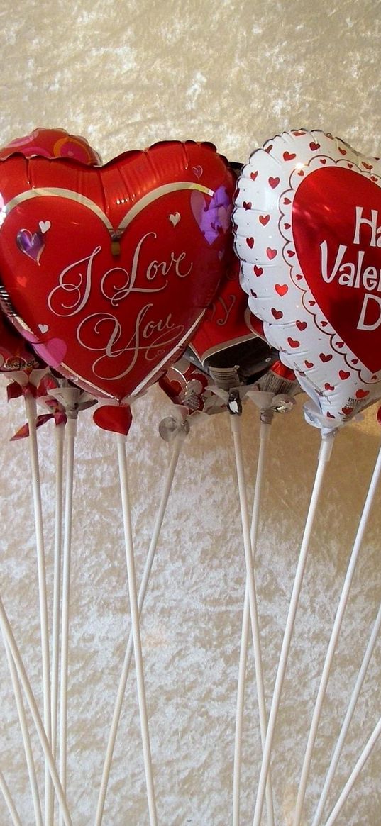 valentines day, hearts, balloons, signs, many