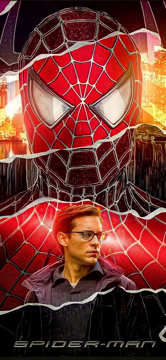 spider-man, spiderman, superhero, marvel, movie, tobey maguire, actor, poster