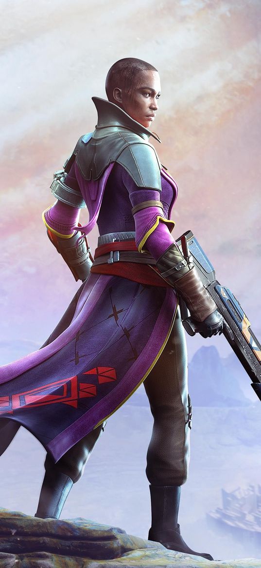 ikora rey, destiny 2, game, character, woman, weapon, art