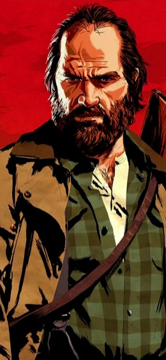 bill williamson, red dead redemption, game, character, art