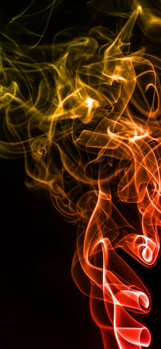 smoke, transparent, dark, abstraction