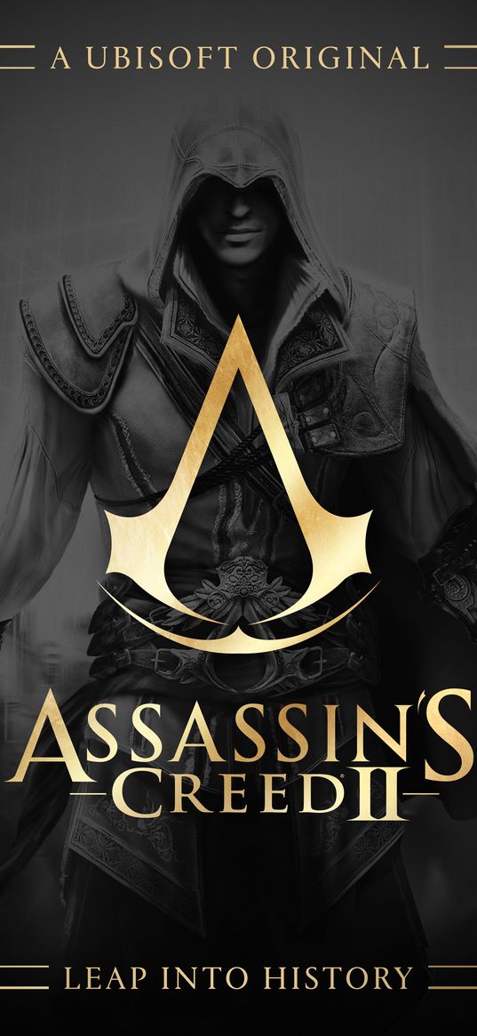 assassins creed 2, game, character, poster, art