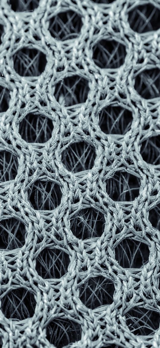 mesh, weaving, macro, gray