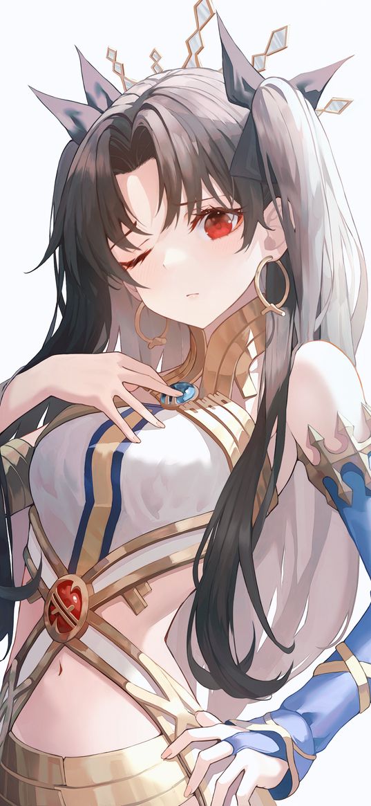 ishtar, fate, anime, girl, art