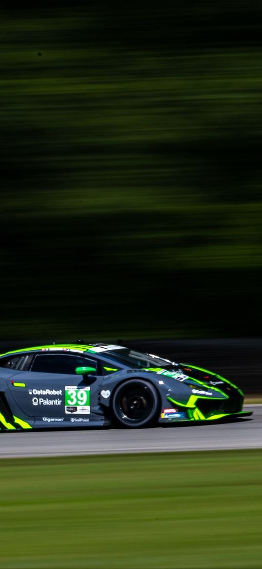 lamborghini huracan, lamborghini, car, racing, speed