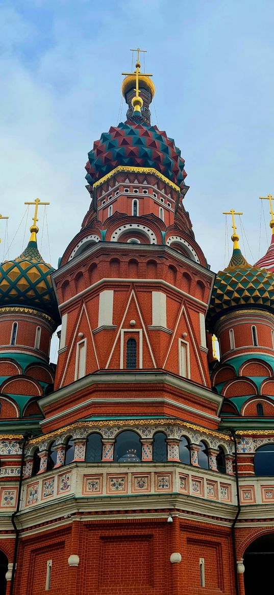 sky, dome, clouds, church, architecture, building